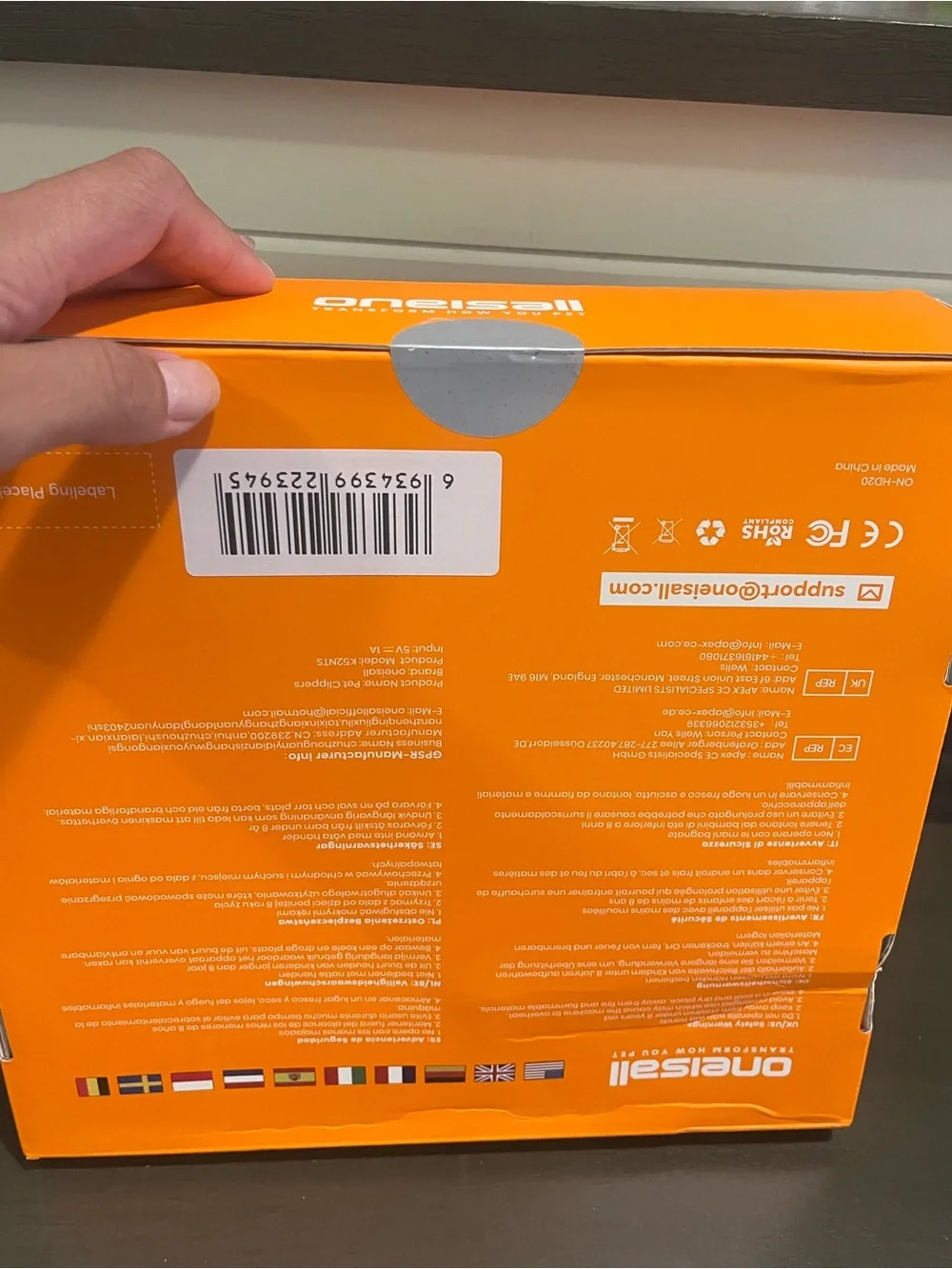Oneisall Pet Grooming Kit
